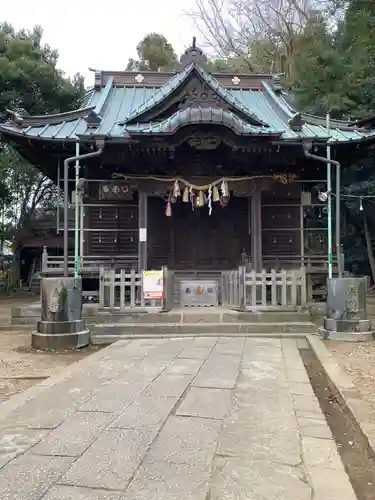 諏訪神社の本殿・本堂