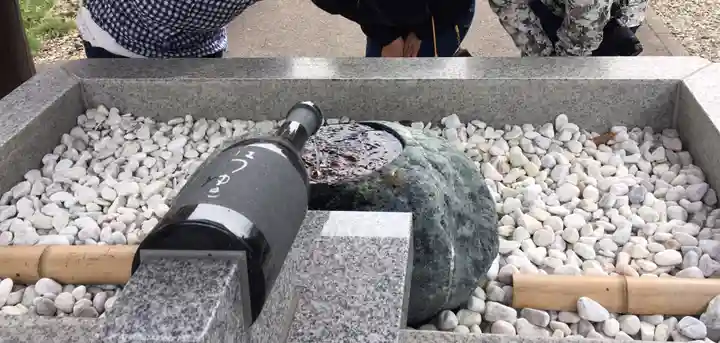 仁木神社の手水舎