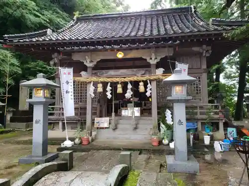 高祖神社の本殿