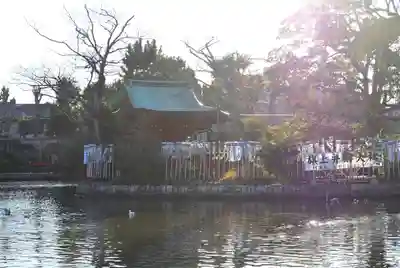 旗上弁財天社の本殿・本堂