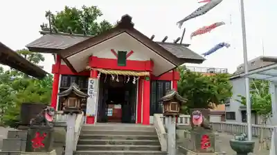 元郷氷川神社の本殿・本堂