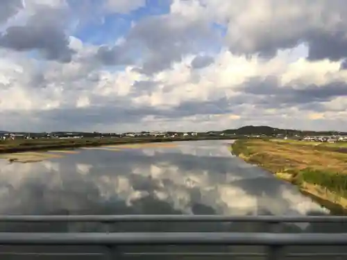 長浜神社の景色