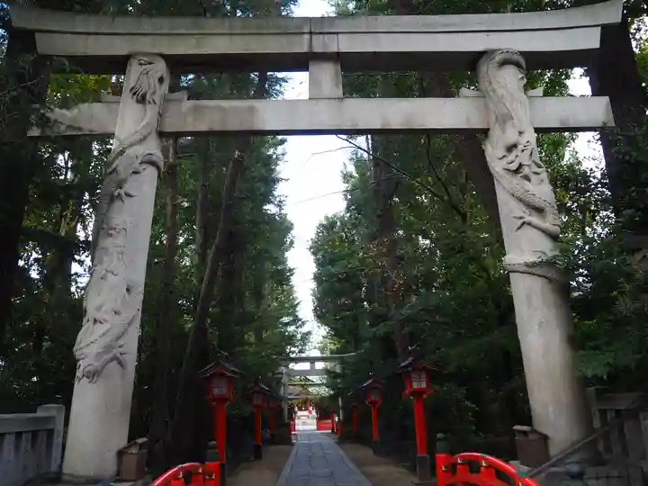 馬橋稲荷神社の鳥居