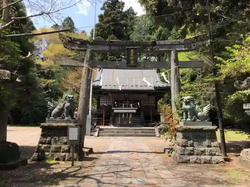 今市瀧尾神社の鳥居