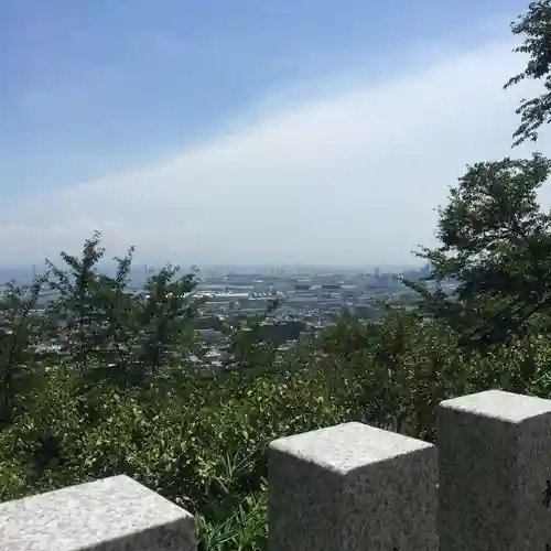 保久良神社の景色