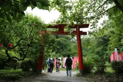 天開稲荷社の鳥居
