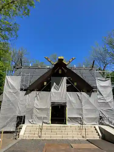 旭川神社の本殿