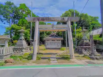愛宕社(光明寺山屋敷)の鳥居