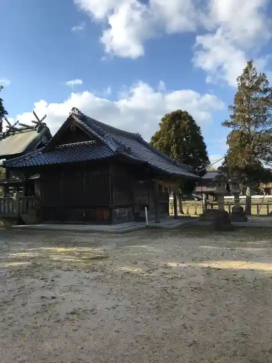 大野津神社の本殿・本堂