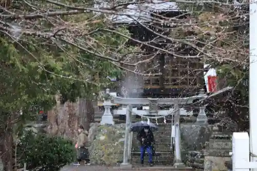 高司神社〜むすびの神の鎮まる社〜の鳥居