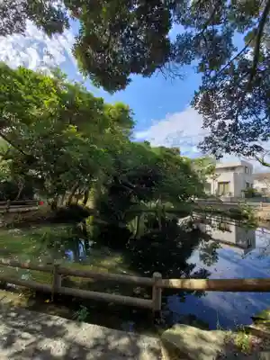 真田神社の庭園