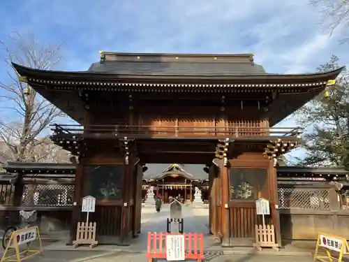 諏訪神社の山門