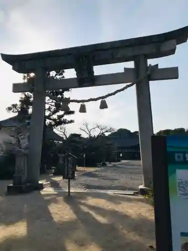 誉田八幡宮の鳥居