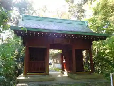 笠森寺の山門・神門