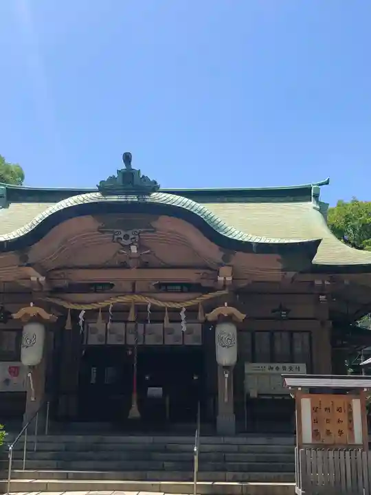 坐摩神社の本殿・本堂