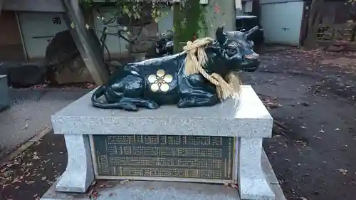 新井天神北野神社の狛犬