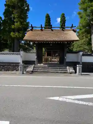 永澤寺の山門・神門
