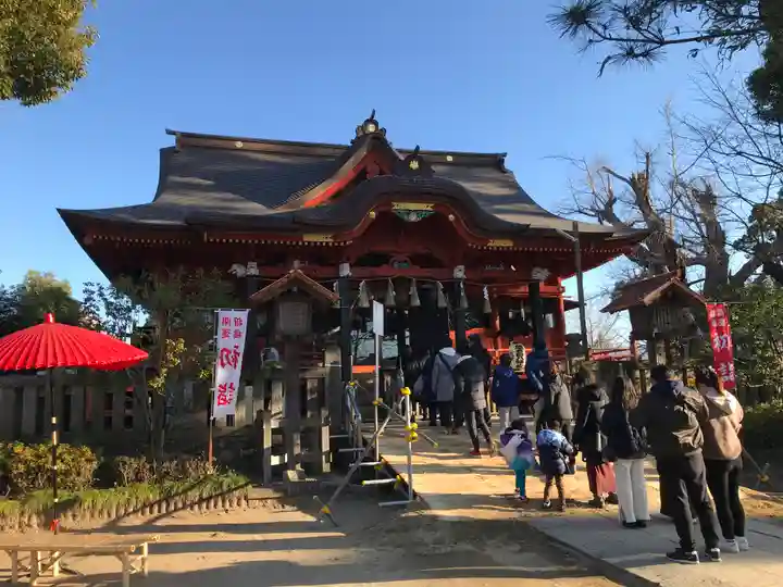 飯香岡八幡宮の本殿・本堂