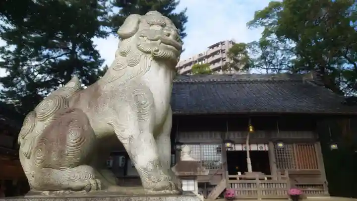 菅生神社の狛犬