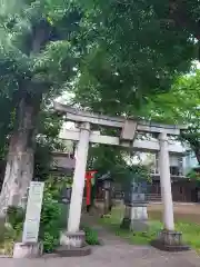 羽根木神社の鳥居