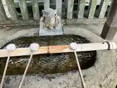 羊神社の手水