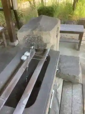 長命寺の手水舎