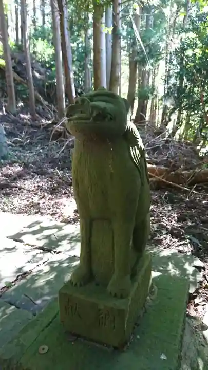 五十鈴神社の狛犬