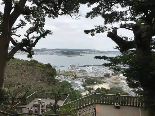 江島神社の景色