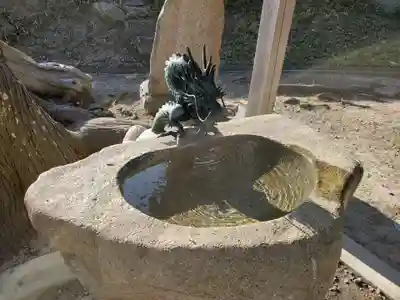 白川大歳神社の手水舎