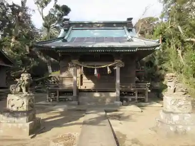海南刀切神社の本殿・本堂