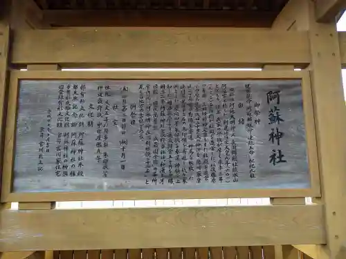 阿蘇神社の歴史