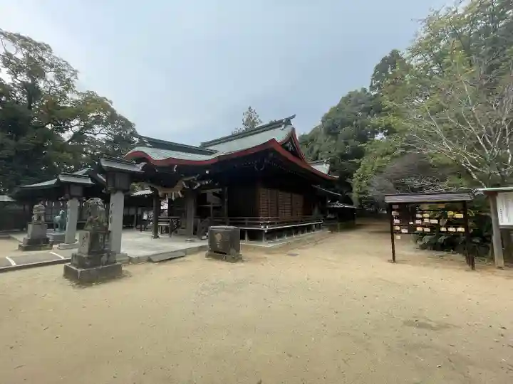 筑紫神社の本殿・本堂
