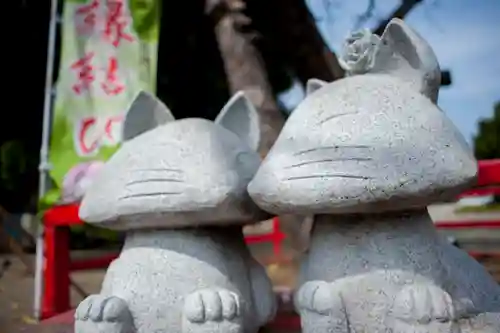 箭弓稲荷神社の狛犬