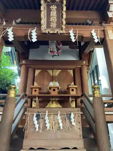 築土神社の本殿・本堂