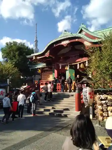 亀戸天神社の本殿・本堂