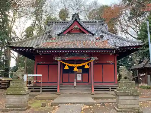 中氷川神社の本殿