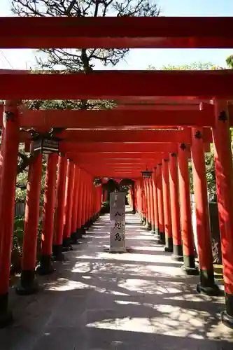 田村神社の鳥居