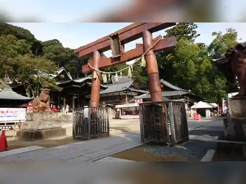 由加山 由加神社本宮の鳥居