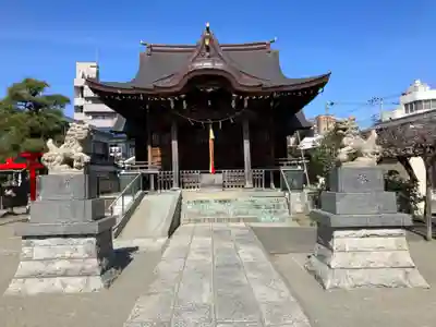 安方神社の本殿・本堂