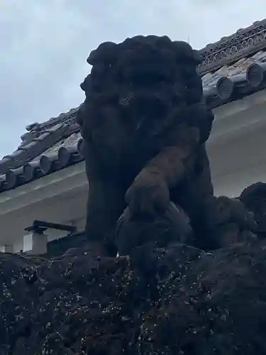 鶴見神社の狛犬