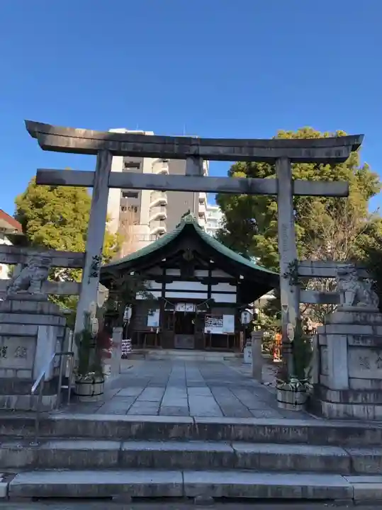 三輪神社の鳥居