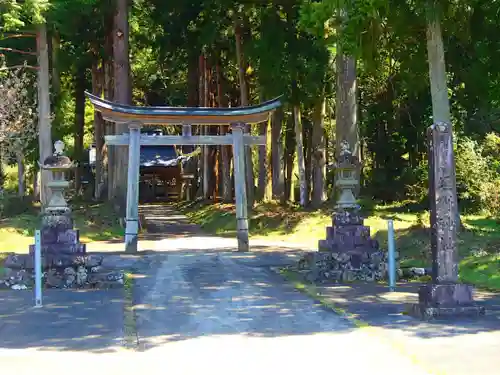 垣野神社の鳥居