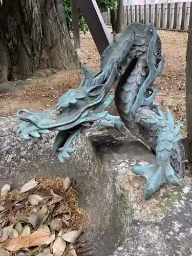 大井神社（如意）の手水舎