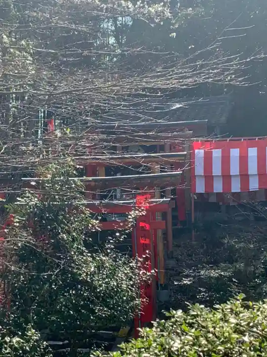 牟禮山観音禅寺の鳥居