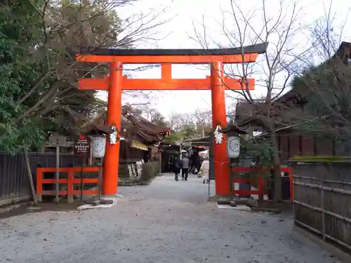 賀茂御祖神社（下鴨神社）の鳥居