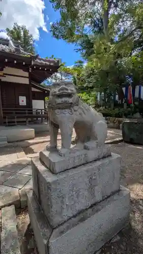 安居神社の狛犬