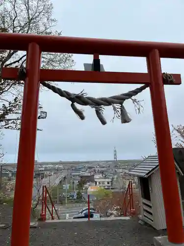 星置神社の鳥居