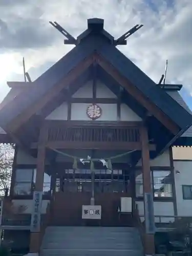 函館黒住神社の本殿