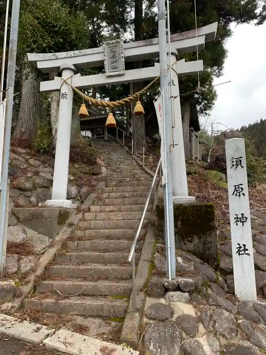 須原神社の鳥居