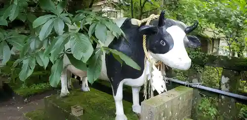 英彦山豊前坊高住神社の狛犬